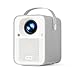 ETOE Portable Projector - Native 1080P, 500 ANSI Lumens, Android TV 14.0, Netflix & Disney+ Certified, Dolby Audio, Auto Focus & Keystone Correction,2 * 5W speaker, Quiet Operation