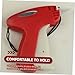 SEWACC Plastic Clothing Label Applicator Tool Ergonomic Tagging Machine for Retail and Garment Use with Needle Cap for Secure Storage Labeling for Shops and Boutiques