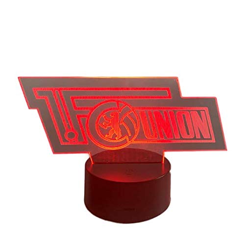 1. FC Union Berlin LED Lampe Licht Logo thumbnail