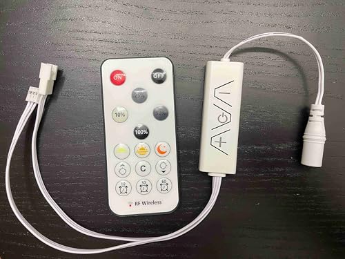 Mando a distancia y controlador de línea para kit de luz debajo del armario