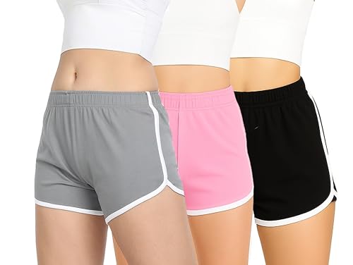 Image of ICEDIVE Women's High Coverage Super Combed Cotton Elastane Stretch Mid Waist Shorties