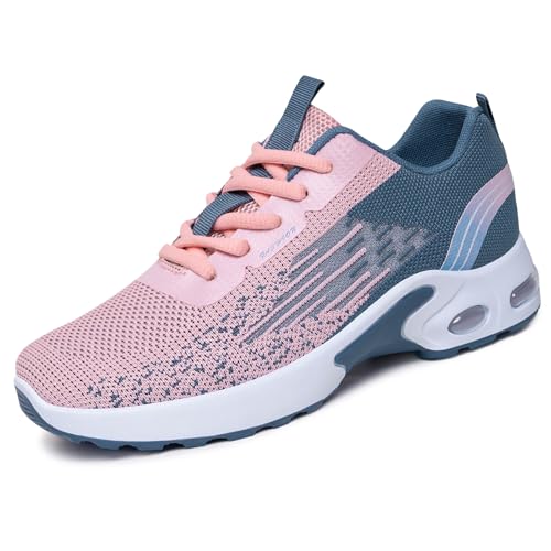 Image of Padgene Womens Sneakers Lightweight Tennis Walking Shoes Sports Running Shoes for Woman Mesh Breathable Gym Fashion Sneakers Athletic Comfortable Casual