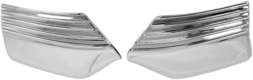 2 Piece Chrome Rearview Mirror Trim Shells Compatible with Goldwing All GL1500 GL 1500 1988 2000 Motorcycle Parts