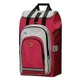 Andersen Shopper Tasche Hydro 2.0 62 Liter rot und mit integriertem Thermofach 8 Liter
