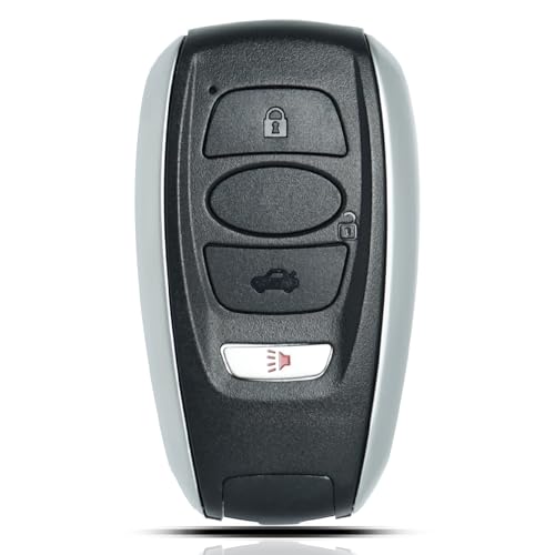 MechanMagic Smart Key Fob Replacement Fits for Subaru Ascent Legacy Crosstrek Outback Impreza WRX STI BRZ Forester 2017-2024 Keyless Entry Car Remote Control HYQ14AHK 1551A-14AHK