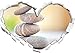 Zen Forme de Coeur de la Tour de Pierre dans Le Regard 3D, Mur ou Une Porte Autocollant Format: 92x64.5cm, Stickers muraux, Stickers muraux, Wanddekoratio