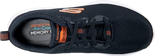 Skechers Herren Sneaker, Textil / Synthetik, Navy Mesh Trim, 39.5 EU – Ansicht 5