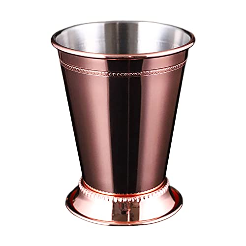 Reusable Mints Cups Stainless Steel Cocktails Cups Mixed Drink Beer Mugs Metal Moscow Mules Cup Party Supplies