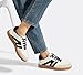 LUCKY STEP Women Classic Retro Gum Sole Fashion Sneakers Casual Tennis Skate Shoe Genuine Leather Walking Footwear Anti Slip Trainers(Beige/Black,9)