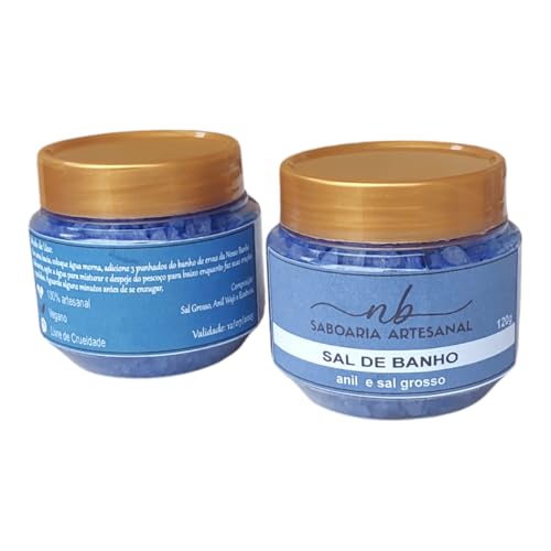 Sal de Banho Anil Wagi Boas Vibrações e Descarrego Kit 2un 120g