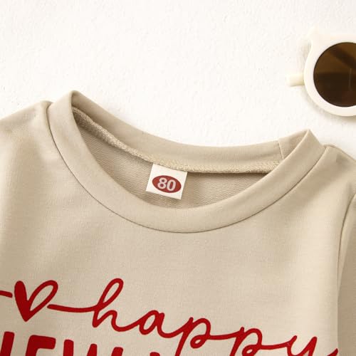Happy New Year Sweatshirt for Toddler Baby Girl Boy Cute Holiday Shirts Crew Neck Tops Long Sleeve Winter Clothes4