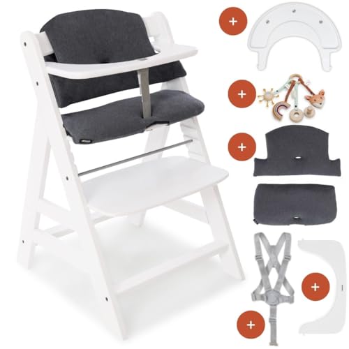 hauck Kinder Hochstuhl Alpha+ inkl. Play Tray Basis, Spielring Catching &...