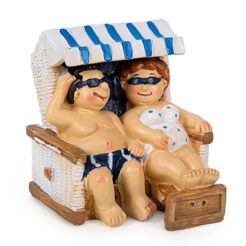 Logbuch-Verlag Paar Mann und Frau Dekofigur Urlauber Liebespaar Hochzeit...