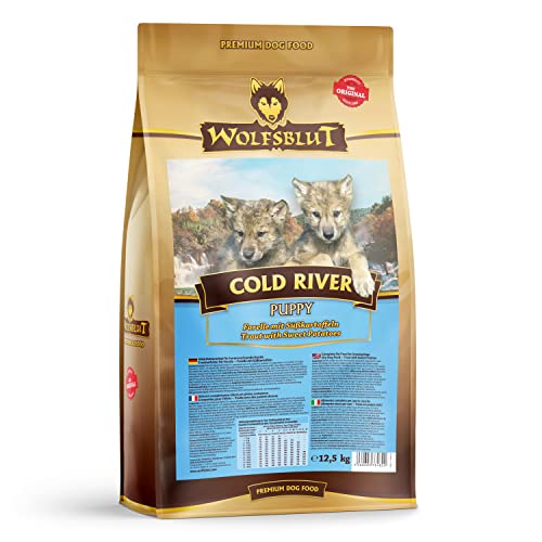 Wolfsblut - Cold River Puppy - 12,5 kg - Forelle - Trockenfutter - Hundefutter - Getreidefrei