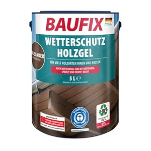 Baufix Wetterschutz-Holzgel 5L Holzschutz