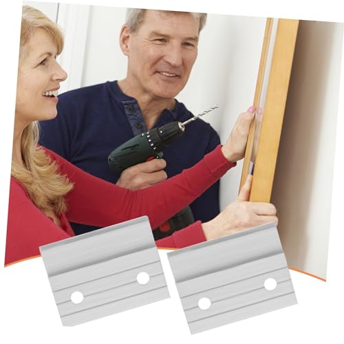 Image of DOITOOL 1Set Heavy Duty Shaped Picture Frame Mounting Brackets Mirror Hanging Hardware for Secure Wall Art Installation Setup Durable Reliable Attachments