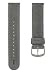 Produktbild Lilienthal Berlin - Made in Germany  Wechselarmband, vegetabil gegerbtes Leder L1 (Farbe: grau / Schließe: silber)