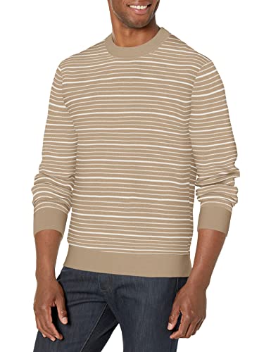 Theory Men's Riland Crew Stripe Eco Breach