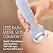 Philips Epilator Series 8000 - Cordless Wet and Dry Electric Epilator, Hair Removal for Legs and Body, with ProGuide, 5 Accessories, 60 min. Runtime, Model BRE709/00