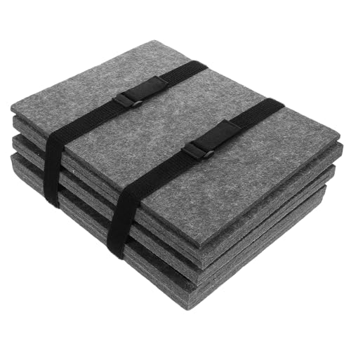 YARNOW フェルト製パズルピース仕分けトレイ 大容量積み重せ可能パズルオーガナイザー 子供と大人向け収納プレート 家庭 学校用 6枚セット