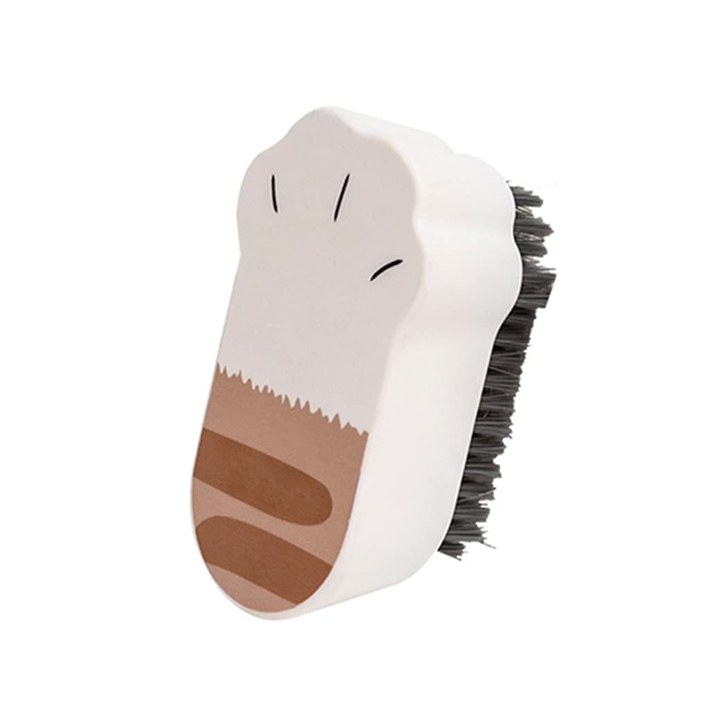 Tsophreniq For Shoe Brush Soft Bristles Household Does Not Hurt Shoes, Clothes Brush, Laundry, Multifunctional Cleaning Br Clothes Washing with Handle with Soft Bristles