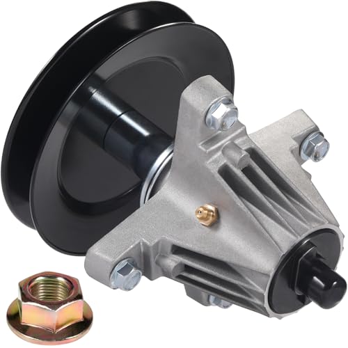 whldyno 618-09236 618P09236 Spindle Assembly for Cub Cadet XT1-GT54 ST54 ZT1-54 ZT2-54 ZTS2-54 Craftsman Z5800 Troy Bilt Mustang 54XP MTD 54 Mower Deck Spindle with Mounting Bolts and Threads