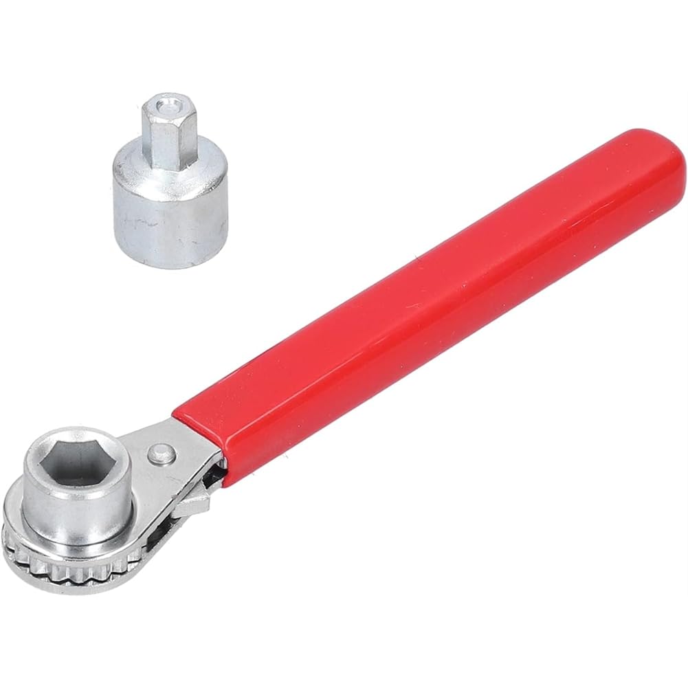 IJSDNVJNDX Easy to Carry and Store Compact Size 8mm+ 10mm Ratchet Wrench, Battery Terminal Wrench Included