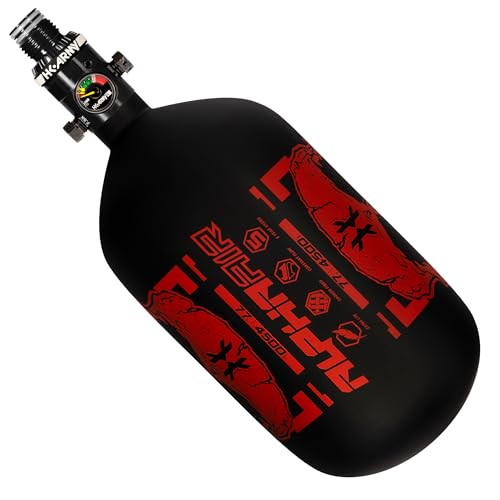 Image of HK Army HPA Paintball Tank - Lightweight Alpha Air Carbon Fiber Compressed Air Tank - 15ci /48ci /68ci /77ci /88ci /99ci - 4500 psi