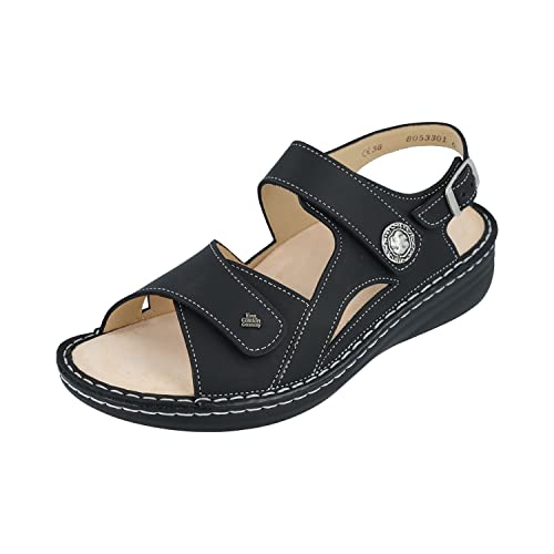 Image of Finn Comfort Barbuda Black Sirio EU 37 (US Women's 6.5-7) Medium