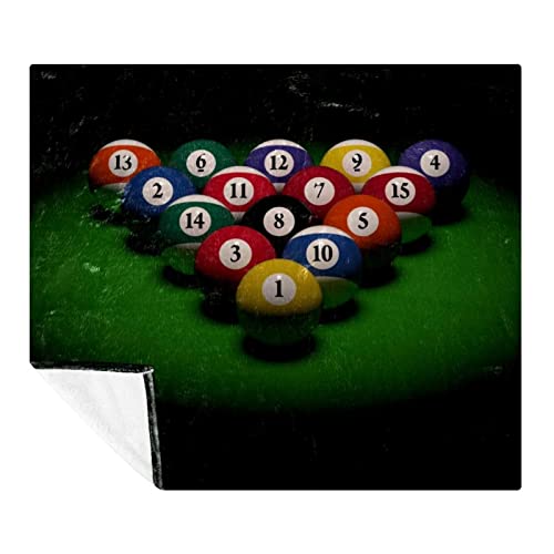 Couverture douce billard pour cocooning sur le canapé - 2