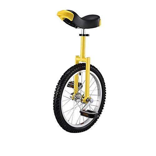 Best Bargain Seaweed with Alloy Wheel Unicycle 20 Inch-Yellow Body (Size : 20.99inch)