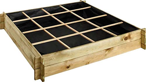 Burger Carré Potager en Bois 16 Cases CARDON...