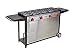 Camp Chef Somerset 4- Burner BBQ Cart, Catering, Family Reunion, Outdoor Kitchen, Backyard Jumbo Grill Fits 16" Accessories (Orange Flame)