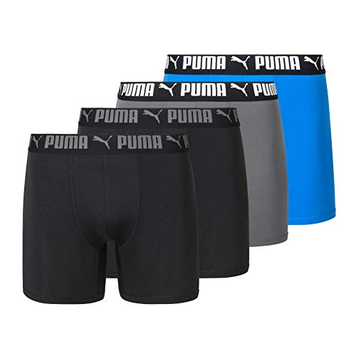 Image of PUMA Men's 4 Pack Performance Boxer Briefs