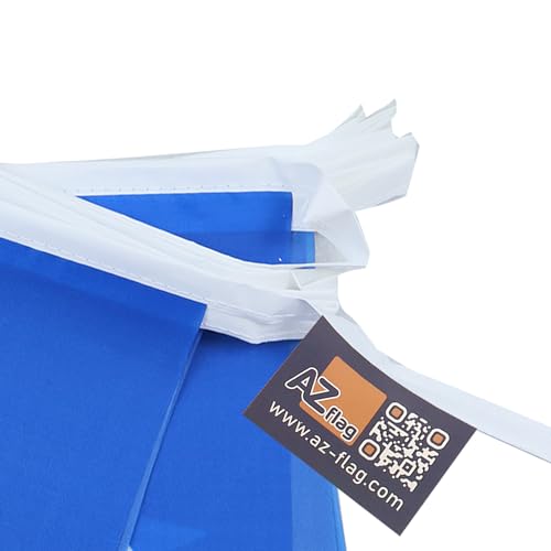 Image of AZ FLAG Somalia 6 meters BUNTING Flag 20 flags 9'' x 6'' - Somali STRING flags 15 x 21 cm