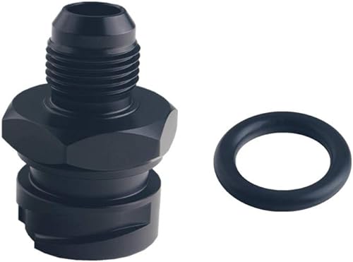 Miniatura 5 de DEWHEL LSX LS1/LS6/LS2/LS2/LS3/LS7 Tapa de válvula negra Billet Tapa de aceite w/-10 una compatibilidad de montaje