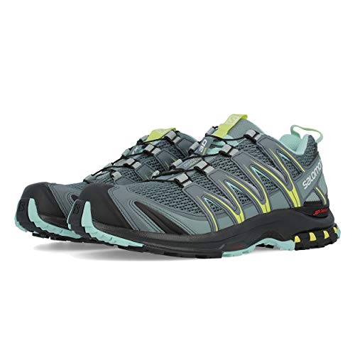 Salomon Damen XA PRO 3D W' Trekking und Wanderhalbschuhe, Mehrfarbig (Stormy...