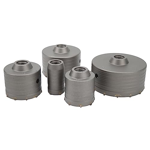 Kit de 6 brocas corona para concreto 40-125 mm miniatura 5