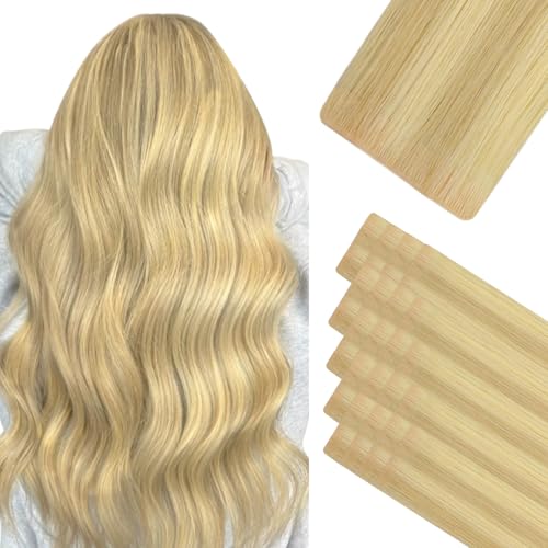 hotbanana Hotbanana Invisi Edge Tape in Hair Extensions Human Hair, #16E/22E, 14 Inch listed by Hotbanana Amazon