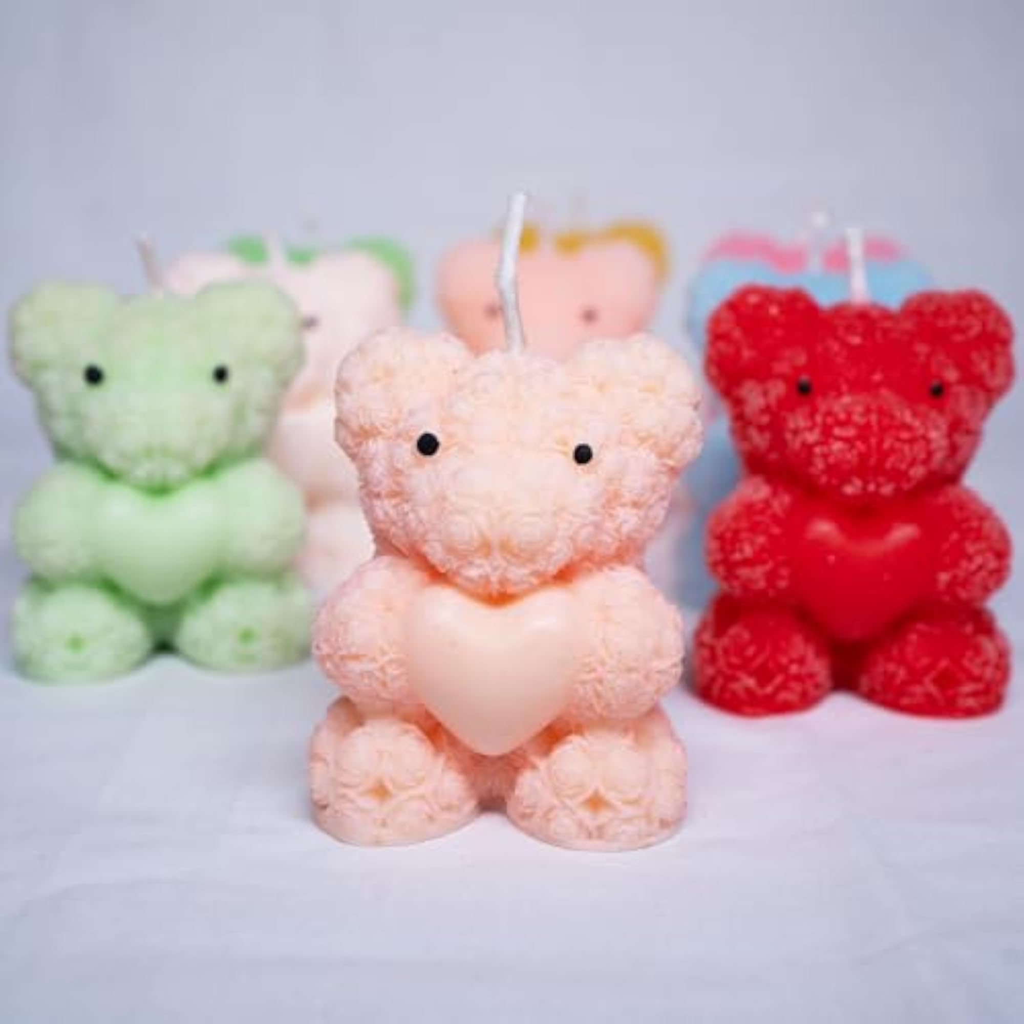 Eco-Friendly Scented Wax Candle, Teddy Shaped Gift