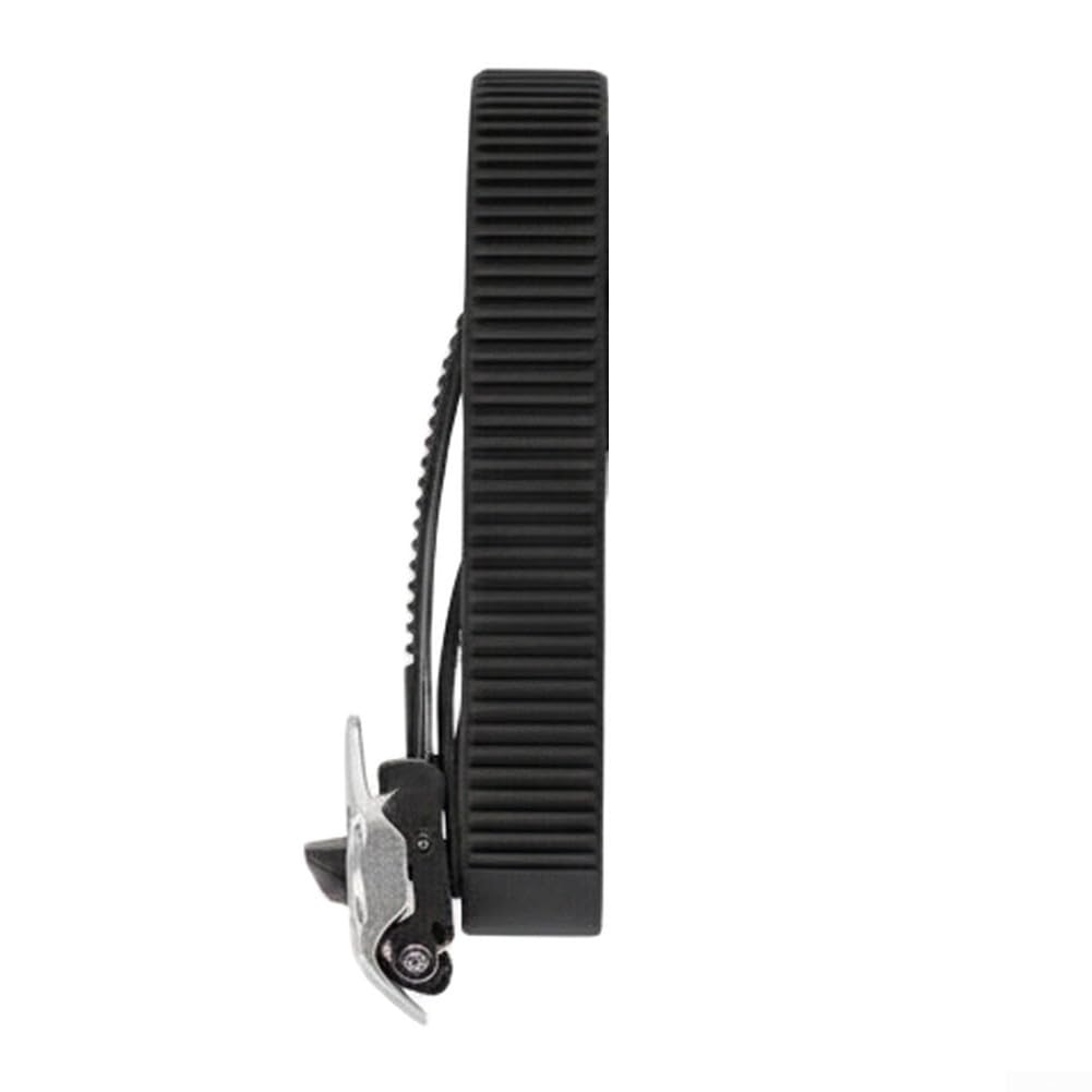 Cinghie resistenti, in acciaio inox, sicurezza duratura per attrezzi da giardino e attrezzature esterne, sistema di bloccaggio a cricchetto riutilizzabile (32 cm)