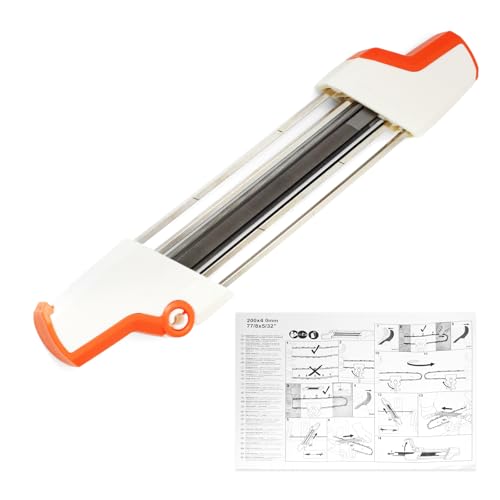 YIYANTO 56057504303 2 in 1 Chainsaw Chain Sharpener Replacement for Stihl Chainsaw Sharpener 3/8 LP 5/32 4.0mm Diameter Sharpening Tool