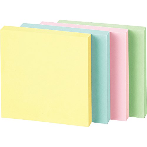 付箋  ふせん <K2> 75mm×75mm 100枚×100冊入 4色ミックス Amazon.co.jp: コクヨ 付箋 超徳用 ふせん 75mm×75mm 100枚×10冊