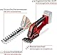 Einhell Akku-Gras- und Strauchschere GE-CG 18/100 Li-Solo Power X-Change (Li-Ion, 18 V, Schnittbreite Grasscherenmesser 100 mm, Schnittbreite Strauchscherenmesser 200 mm, ohne Akku und Ladegerät)