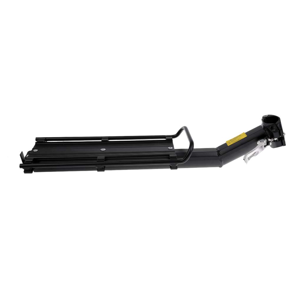 Sharplace Fahrrad Gepäckträger Sattelstütz für Fahrrad, MTB Aluminium Hinten Gepäckträger 30 Kg