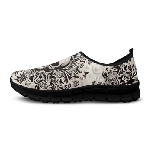 Image of Womens Slip On Walking Shoes Non Slip Loafer Breathable Holiday Travel Shoe Lightweight Casual Low Top Sneakers SizeUS 5.5-11.5