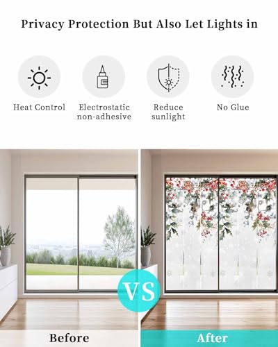 Película Decorativa Para Ventanas Gris 23.6 x 59 Pulgadas miniatura 4