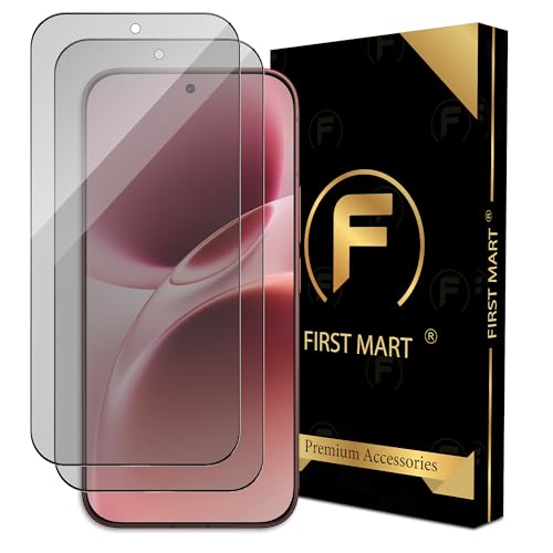 Image of FIRST MART Military-Grade Matte Anti-Glare Tempered Glass for Vivo V70 Elite 5G (6.59 Inch) With Edge to Edge Screen Coverage and Easy Installation Kit | Matte (Pack of 2)