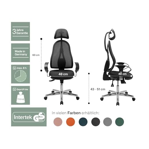 TOPSTAR Bürostuhl Open Point SY Petrol