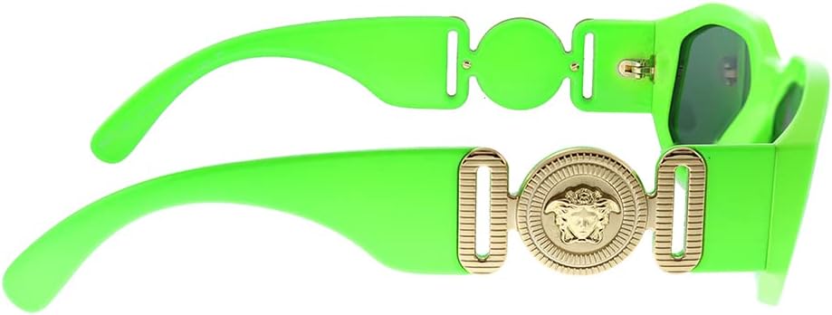 Versace Man Sunglasses Black Frame, Dark Grey Lenses, 53MM - Image 3